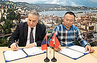 Memorandum of Understanding - B.H.M.S. Switzerland & UFE Mongolia
